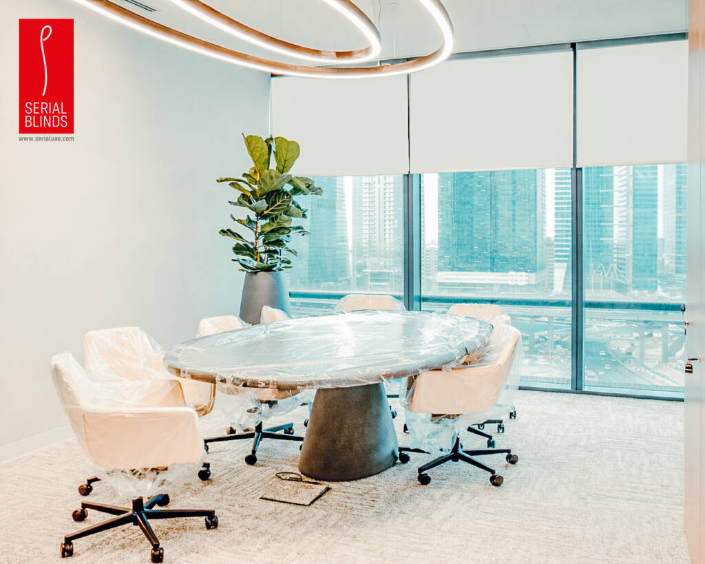 One Zaabeel Office 3 Customised Curtains