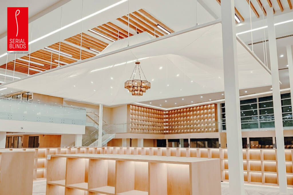 Modern Ceiling Panel Installation in Dubai | Serial Blinds UAE