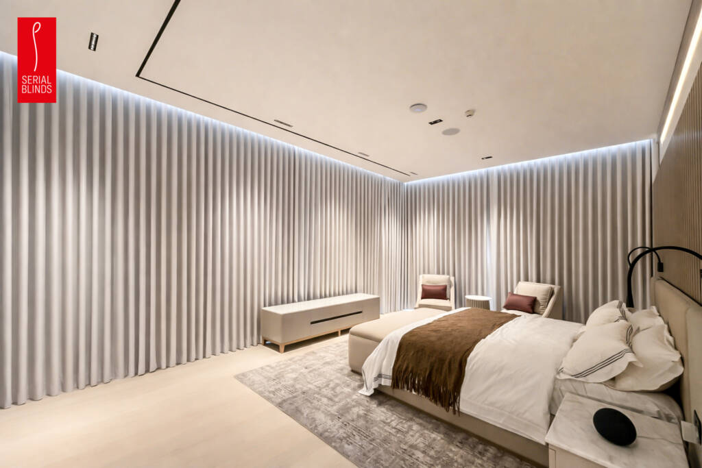 Pearl Jumeirah Signature Villa luxury curtains in Dubai